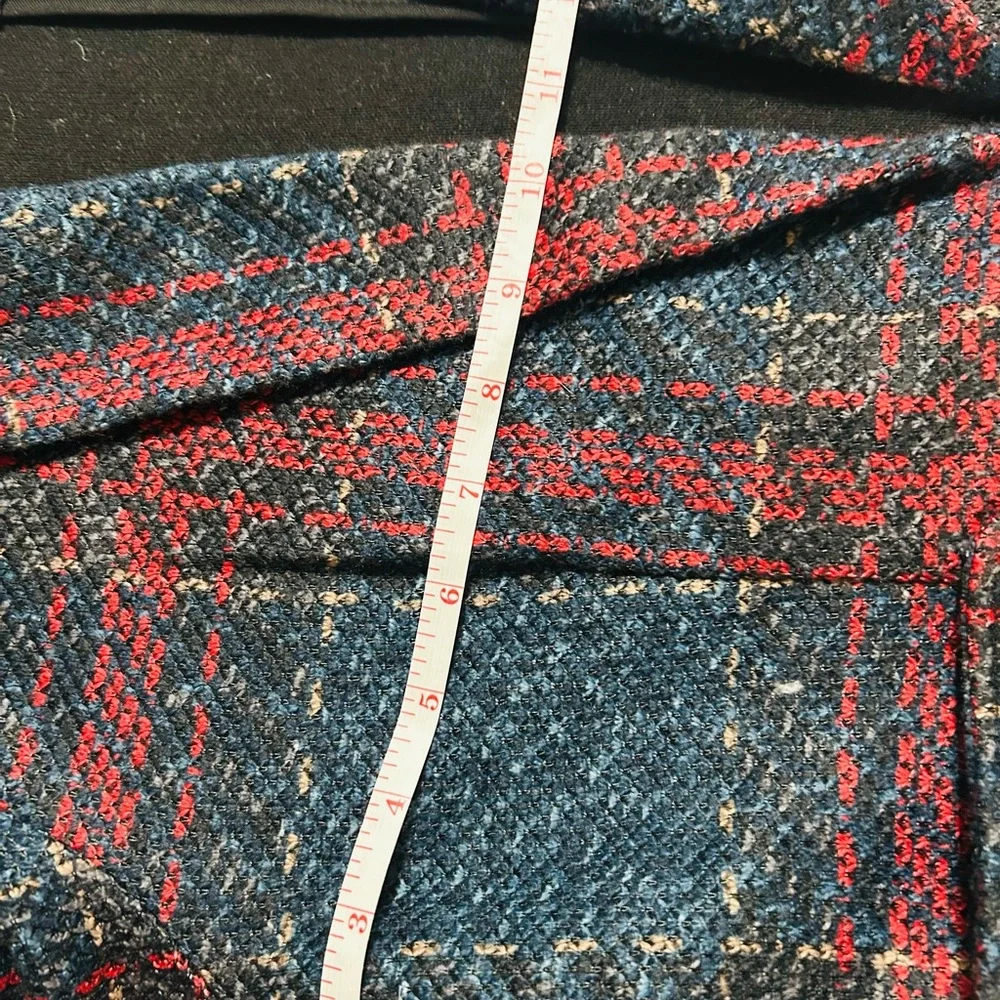 NYC New York Clothing Co. Red and Black short Coat 
Vintage look - Picture 8 of 13